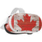 Canadian Flag Dark Wood Oculus Quest 2 Skin